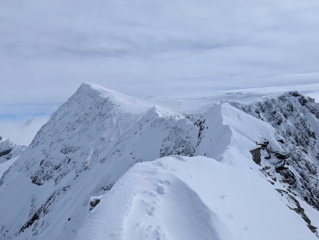 Windacher Daunkogel vom Vorgipfel aus fotografiert Windacher Daunkogel vom Vorgipfel aus fotografiert