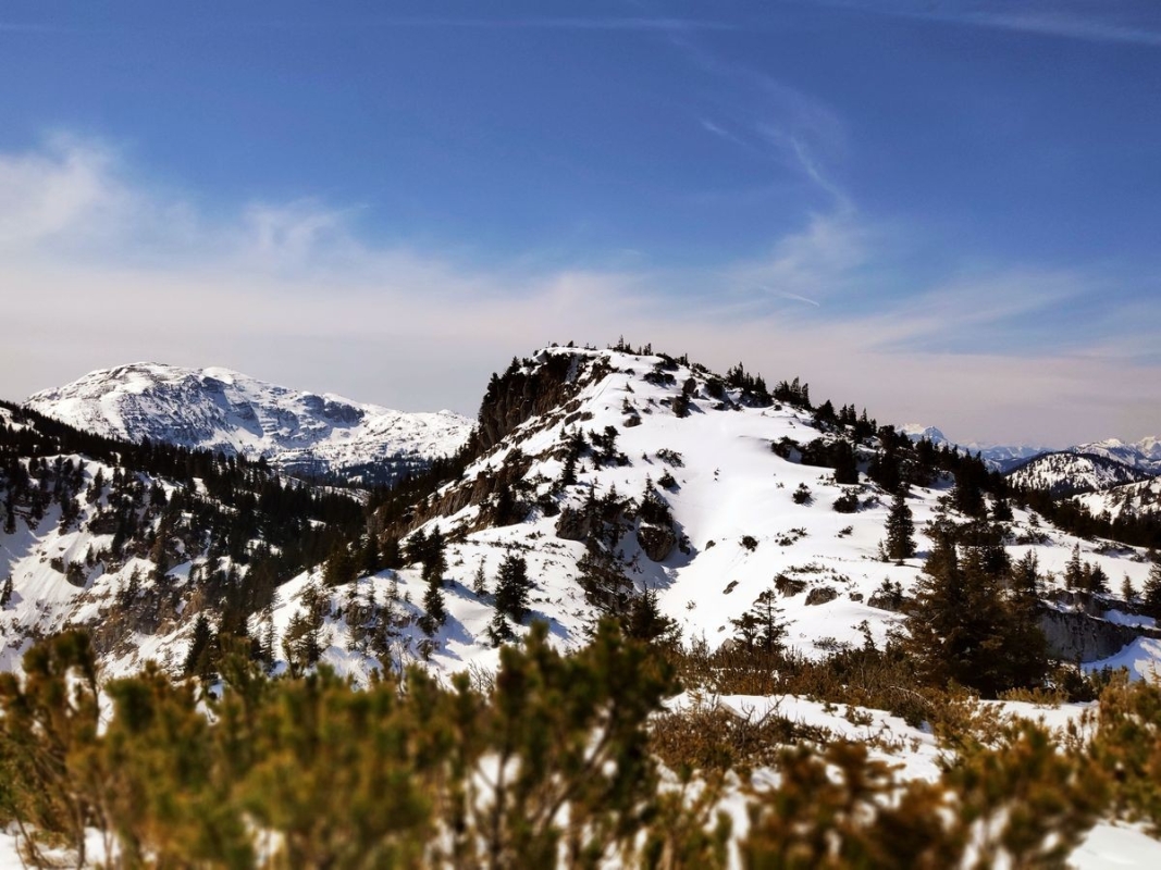 Blick von der Scheibe auf den Scheiblingstein Blick von der Scheibe auf den Scheiblingstein
