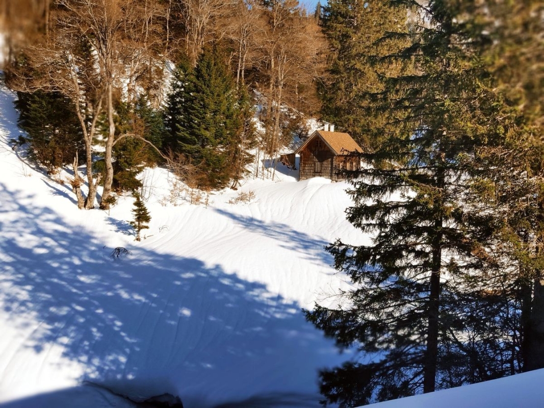 Kleine Hütte neben der Herrenalm Kleine Hütte neben der Herrenalm