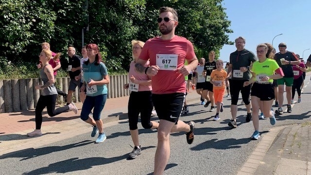 Spatzenberg-Lauf Löhne 2023, Foto: © Veranstalter Spatzenberg-Lauf Löhne 2023, Foto: © Veranstalter