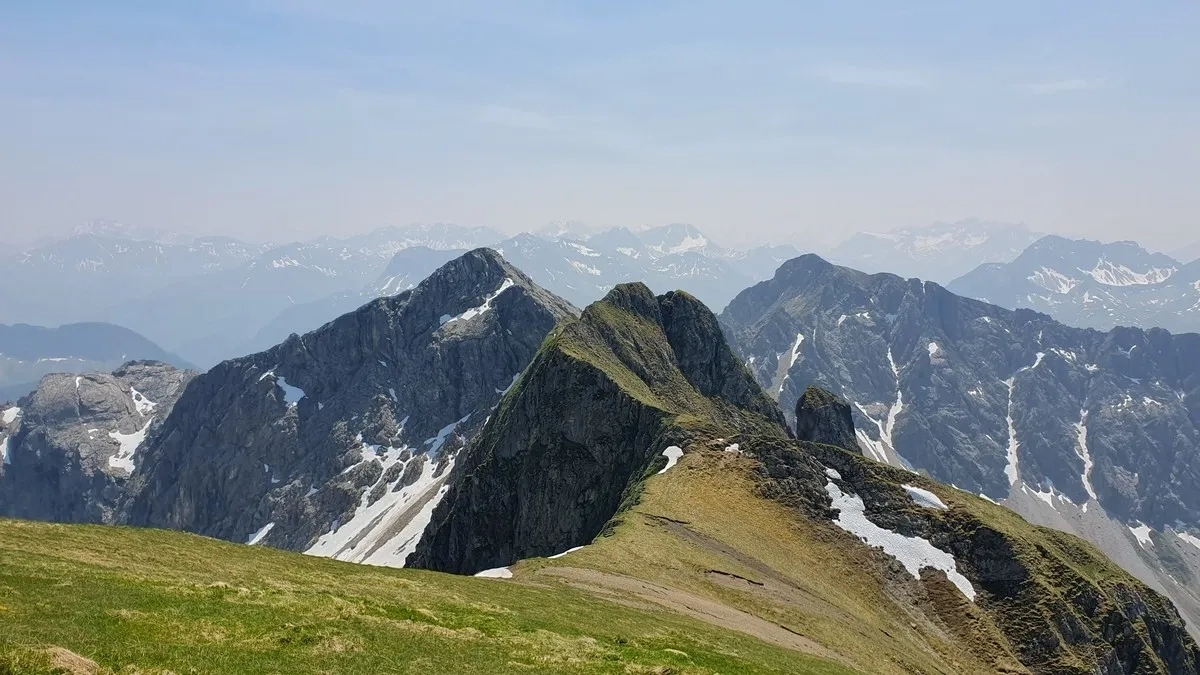 Blick auf den Liechelkopf im Juni 2025 Blick auf den Liechelkopf im Juni 2025