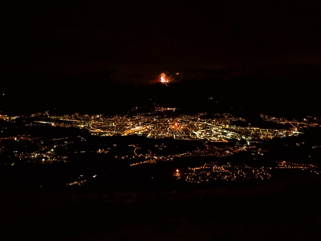 Patscherkofel mit Blick auf Innsbruck Patscherkofel mit Blick auf Innsbruck