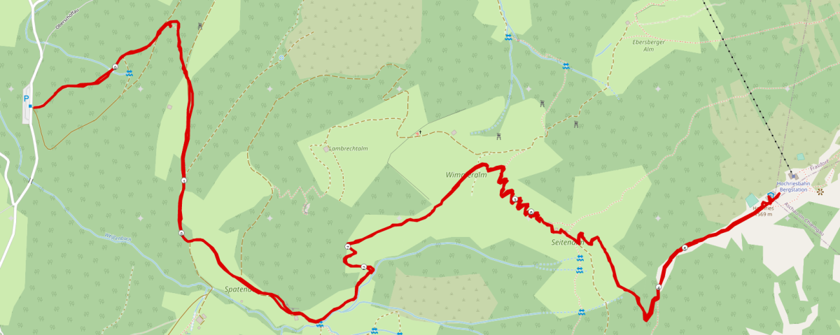 Hochries Wanderung Karte Hochries Wanderung Karte