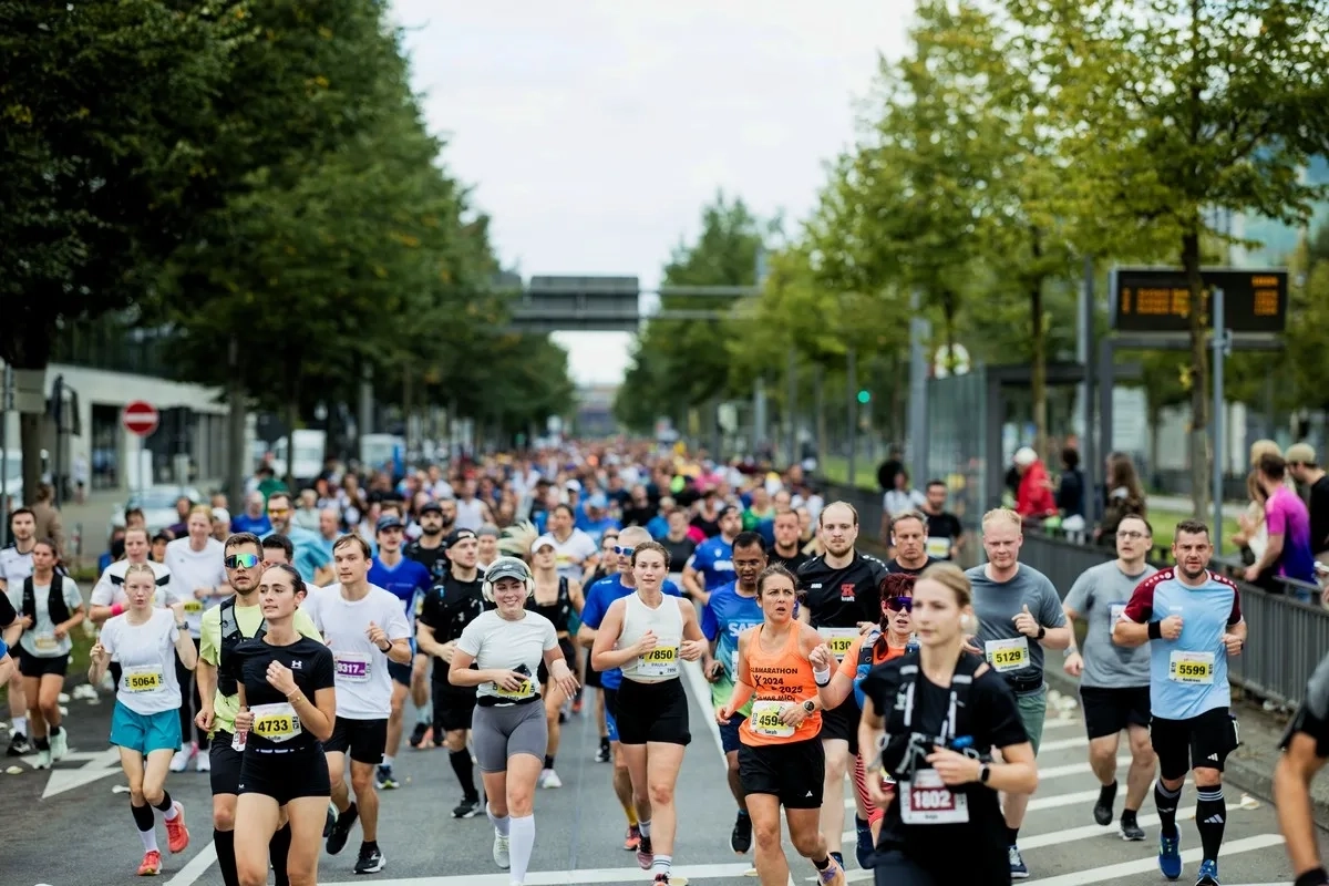 Baden-Marathon Karlsruhe 2025 (Foto: © Jens Arbogast) Baden-Marathon Karlsruhe 2025 (Foto: © Jens Arbogast)