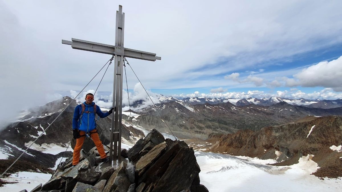 Hintere Schwärze - Normalweg Hintere Schwärze - Normalweg