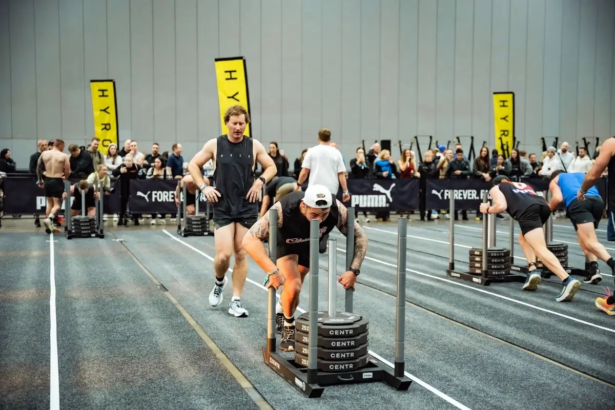 Hyrox Melbourne 2024 (Foto: © Veranstalter) Hyrox Melbourne 2024 (Foto: © Veranstalter)