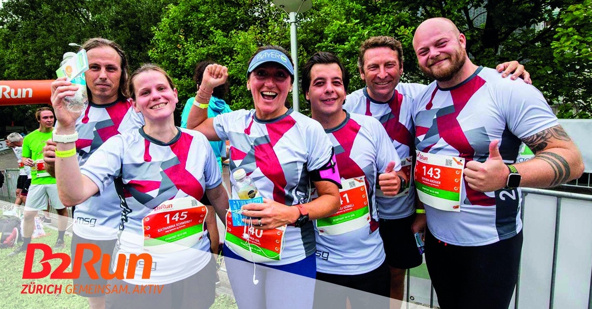 B2Run Zürich - Schweizer Firmenlauf B2Run Zürich - Schweizer Firmenlauf