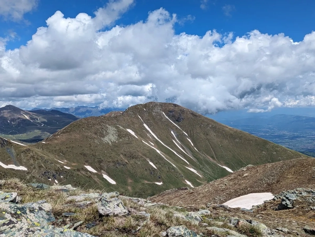 Blick auf den Borislavec im Jahr 2024 Blick auf den Borislavec im Jahr 2024