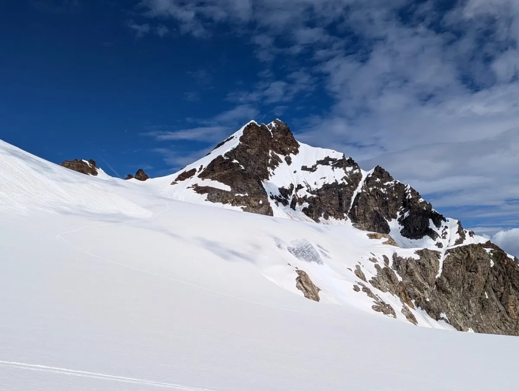 Silvrettahorn im Juni 2024 Silvrettahorn im Juni 2024