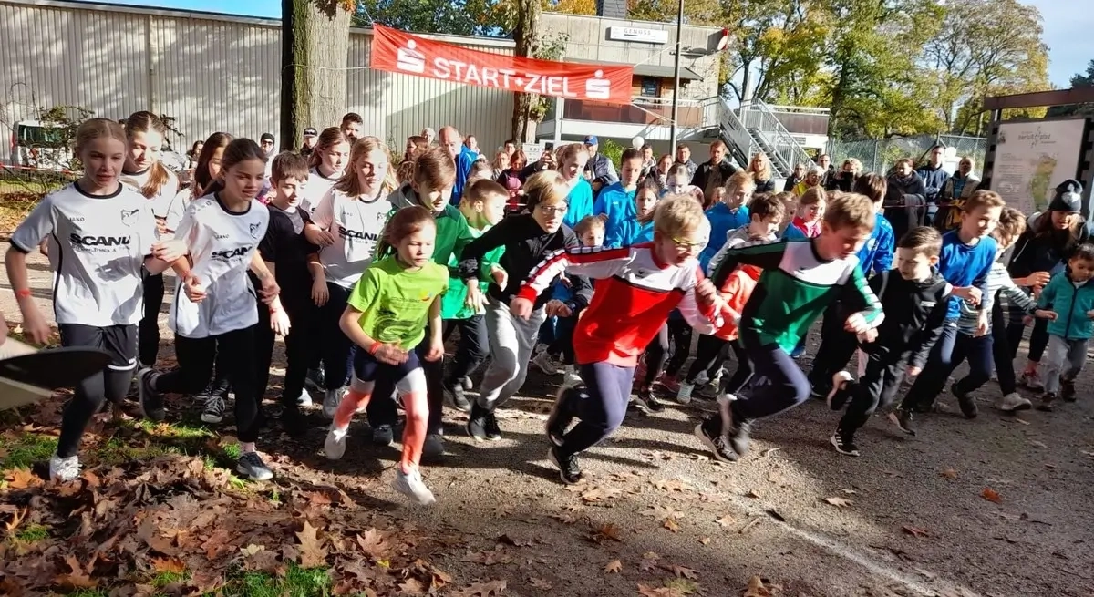 Jungbornparklauf Moers Start Jungbornparklauf Moers Start