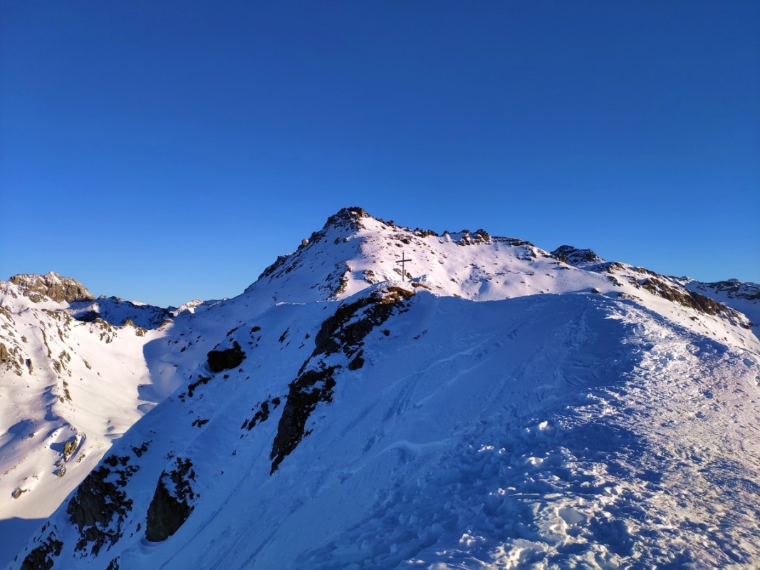Mölser Sonnenspitze 22: Die letzten Meter zum Gipfel Mölser Sonnenspitze 22: Die letzten Meter zum Gipfel