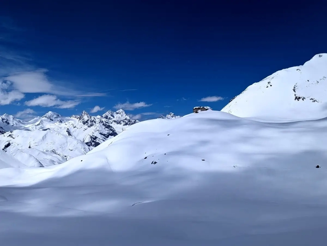 Braunschweiger Hütte im Winter 2024 Braunschweiger Hütte im Winter 2024