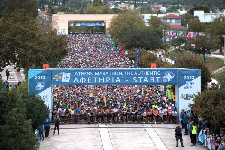 Athens Marathon 2023, Foto: © SEGAS- Hellenic Athletic Association