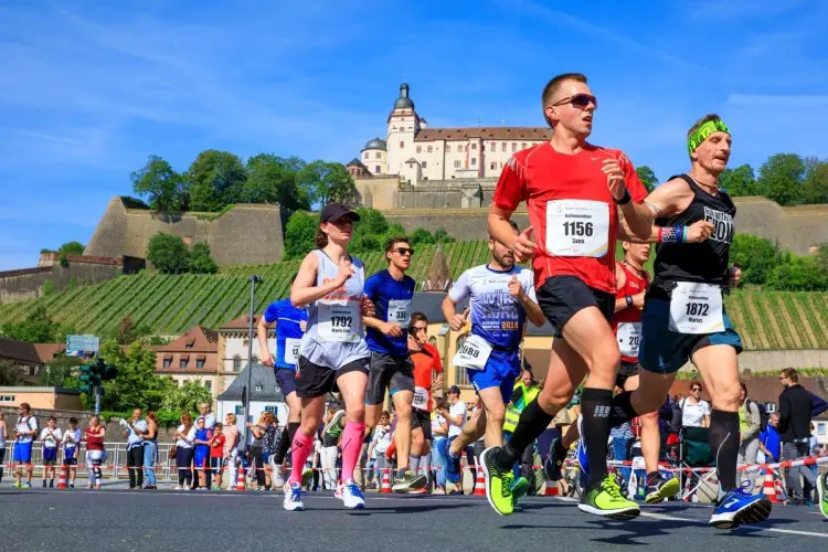 Marathon Würzburg, Foto: Veranstalter / Norbert Wilhelmi
