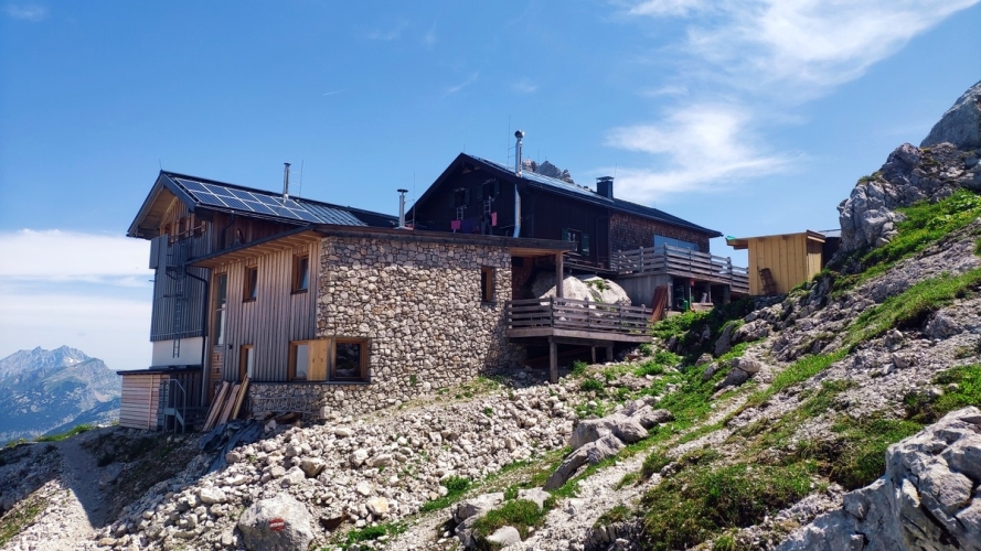 Passauer Hütte im Jahr 2023