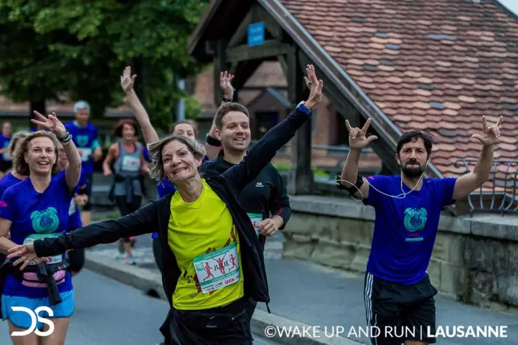 Wake up and run: Lausanne 2018 (C) Damien Sengstag