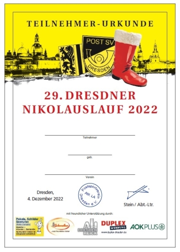 Dresdner Nikolauslauf, Foto: Veranstalter