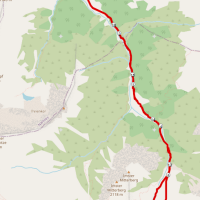 Strecke Skitour Tschachaun-Umrundung von Namlos