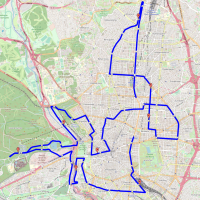 Madrid-Marathon Strecke