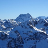 Die höchsten Berge in den Albula-Alpen