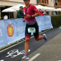 Austria Triathlon Podersdorf, Sprint Siegerin Jacqueline Kallina. Foto: Picthis.one