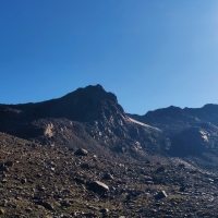Guslarspitzen Bergtour 10: Die Hinterere Guslarspitze kann auch über einen Kletterroute (UIAA 2) erreicht werden.