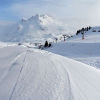 Das Skigebiet Ski Arlberg im Winter 2018. Foto HDsports