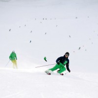 Impressionen vom Ski- und Snowboardtest in der Freien Ferienrepublik Saas-Fee, fotografiert am Sonntag, 20. November 2016 in Skigebiet Saas-Fee Allalin. (PPR/Manuel Lopez)