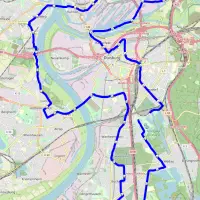 Rhein-Ruhr-Marathon Duisburg Strecke