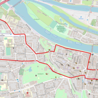 Strecke Regensburg Viertelmarathon