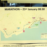 Maratona do Funchal 2022 (02) Strecke. Foto von Anton Reiter