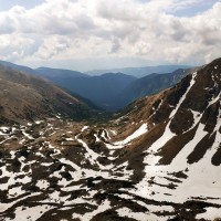 Rundtour Seckauer Alpen 15: Blick kurz vor dem Geierhaupt ins Tal