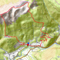 Route bzw. Strecke Gamsstein (Hochkogel) via Palfau