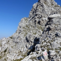 Bergtour-Hexenturm-Bild-20: Beim Aufstieg sollte man allerdings auf jeden Fall den Hexengrat wählen.