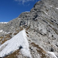 Warscheneck via Südost-Grat: Kurz vor dem Kletterabschnitt