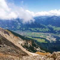 Hochnissl 05: Blick auf den Aufstiegsweg