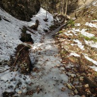 Krummbachstein 07: Mitte Februar ist mit Eis und Schnee zu rechnen