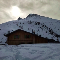 Kraspesspitze Skitour 03: Die Schweinfurter Hütte