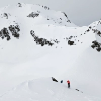 Skitour Hohe Köpfe 15: Die letzten Meter vor dem Gipfel