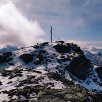 Weißseespitze 48: Gipfelkreuz.