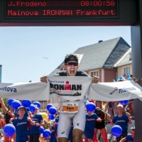 Gewinner der Mainova IRONMAN European Championship Frankfurt Jan Frodeno ©Getty Images for IRONMAN