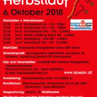Königstetter Herbstlauf 2018 (C) Veranstalter