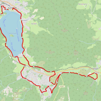 Schliersee-Lauf Strecke Halbmarathon