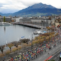 Die Strecke des SwissCityMarathon Lucerne