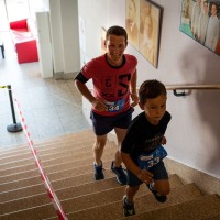 Benefiz-Treppenlauf im Diakonie-Klinikum, Foto: Veranstalter