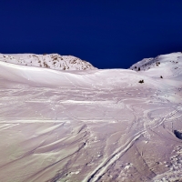 Lanner Kreuz Skitour, Foto 11: Links davon der Hirzer