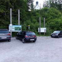 Großer Buchstein - Westgrat (2): Parkmöglichkeiten gibt es genug