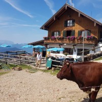 Das Hochgernhaus in den Chiemgauer Alpen