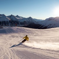 St. Moritz Skifahren, Foto: Federico Cosette