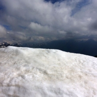 Petzeck (41) Noch hält sich der Schnee am Gipfel